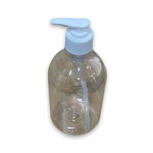 500ml Clear Lotion Bottle and Pump Envirocare