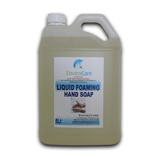 Liquid Foaming Hand Soap 5Lt Envirocare